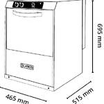 Πλυντήριο πιάτων ποτηριών με καλάθι 40*40εκ.