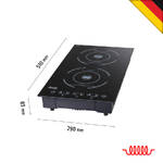 Επαγωγική εστία διπλή